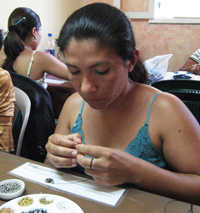 making the product